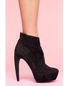 Nasty Gal Amanda Platform Boot - Lyst