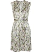 Ports 1961 Printed Silk Dress - Lyst