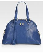 Saint Laurent Ysl Large Muse Handbag - Lyst