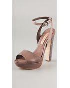BCBGMAXAZRIA Marcel Mosaic Sandals - Lyst
