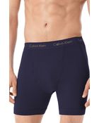 Calvin Klein Stretch Cotton Boxer Briefs - Lyst