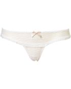 Topshop Curly Mesh Thong - Lyst