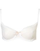 Topshop Curly Mesh Underwire Bra - Lyst