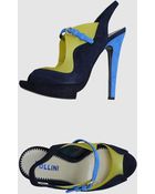 Pollini Platform Sandals - Lyst