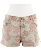 Current/Elliott Stretch Denim The Boyfriend Shorts - Lyst