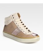 Jimmy Choo Belgravi High-top Sneakers - Lyst
