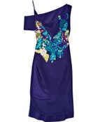 Vanessa Bruno Embroidered Silk Dress - Lyst
