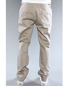Cheap Monday The Slim Chino Pants in Grey Brown - Lyst