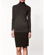 Zara Turtleneck Jersey - Lyst