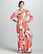Diane von Furstenberg Laramie Belted Maxi Dress - Lyst