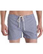 Gant Rugger Gingham Swim Trunk - Lyst