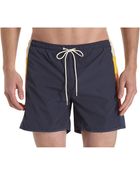 Gant Rugger Color Block Swim Trunk - Lyst