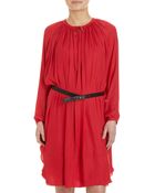 Isabel Marant Long Sleeve Dress - Lyst