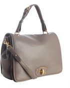 Miu Miu Clay Leather Turnlock Convertible Shoulder Bag - Lyst