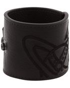 Vivienne Westwood Leather Cuff Bracelet - Lyst