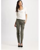 J Brand Maverick Skinny Zip Jeans - Lyst