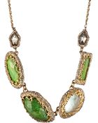 Alexis Bittar Elements Stone Link Necklace - Lyst