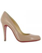 Christian Louboutin 100mm Decollete Leather Pumps - Lyst