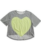 Laugh Cry Repeat Heart Tee - Lyst