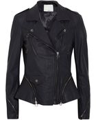 3.1 Phillip Lim Leather Motocross Jacket - Lyst