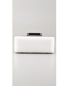 Diane von Furstenberg Tonda Raffia Clutch - Lyst