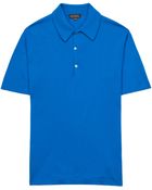 John Smedley Milo Knit Polo Shirt - Lyst