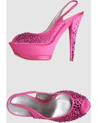 Casadei Platform Sandals - Lyst