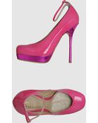 John Galliano Platform Pumps - Lyst