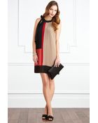 Coast Zaria Colour Block Dress - Lyst