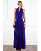 Coast Goddess Maxi Dress - Lyst