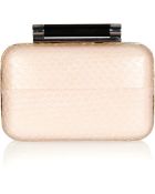 Diane von Furstenberg Tonda Watersnake Box Clutch - Lyst
