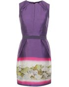 Matthew Williamson Kyoto Tailoring Shift Dress - Lyst