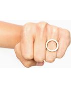 Nasty Gal Open Circle Ring - Lyst