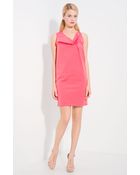 Cacharel Stretch Poplin Shift Dress - Lyst