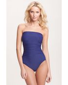 Miraclesuit Avanti One Piece Swimsuit - Lyst