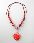 Lanvin Heart Pendant Necklace, 50l - Lyst