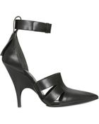 Alexander Wang 110mm Joan Leather Pointy Sandals - Lyst
