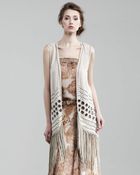 Haute Hippie Fringe Vest - Lyst