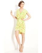 Tracy Reese Cowl Neck Dress - Lyst
