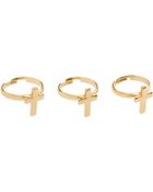 Asos Multipack Adjustable Cross Rings - Lyst