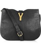 Saint Laurent Chyc Leather Shoulder Bag - Lyst