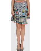 Matthew Williamson Knee Length Skirt - Lyst
