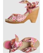 Strategia Platform Sandals - Lyst