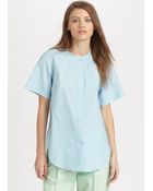 3.1 Phillip Lim Chiffonback Top - Lyst