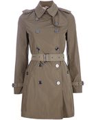 Burberry Brit Buckingham Trench Coat - Lyst