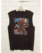 Free People Vintage Harley-davidson Born in The Usa Tank - Lyst