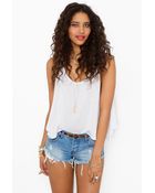 Nasty Gal Original Bonitas Cutoff Shorts - Lyst