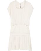 Theyskens' Theory Diza Washed-satin Dress - Lyst
