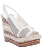 Tory Burch Wedge Sandal - Lyst