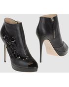 Valentino Ankle Boots - Lyst